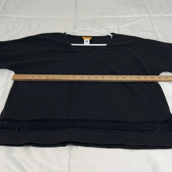 Ruby Rd. Black top size M - Picture 4 of 5